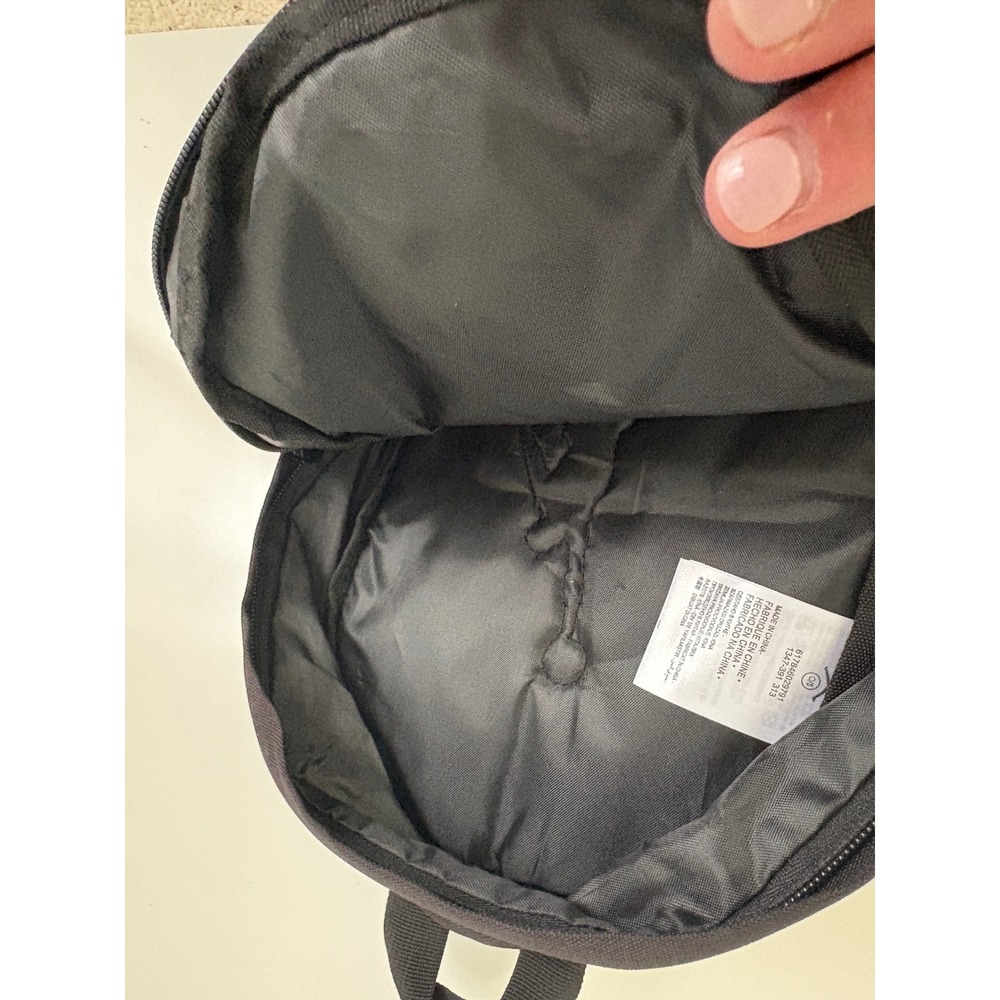 Jordan Kids Mini Backpack Black Red Jumpman Logo 1347-391-313 - Picture 6 of 8